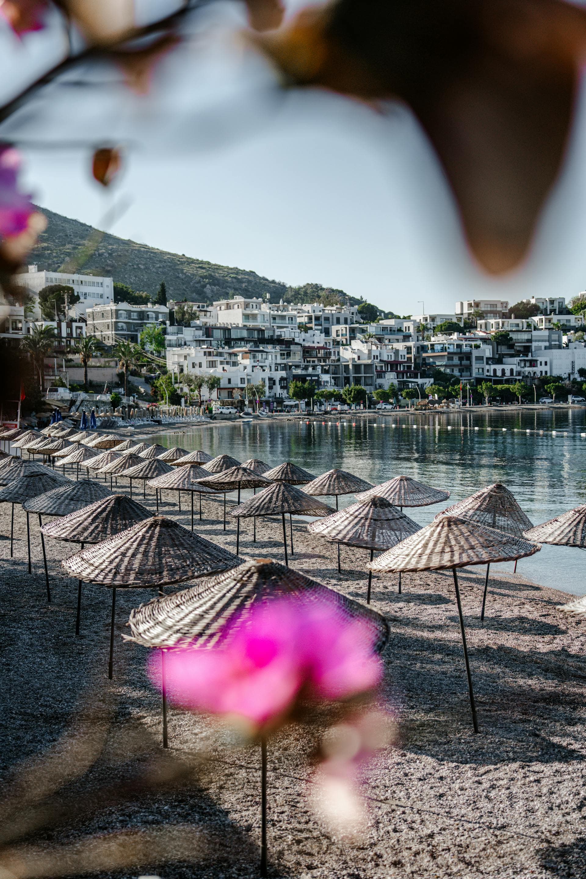 hero · bodrum marina at sunset, castle behind, gulets at anchor — photo 2
