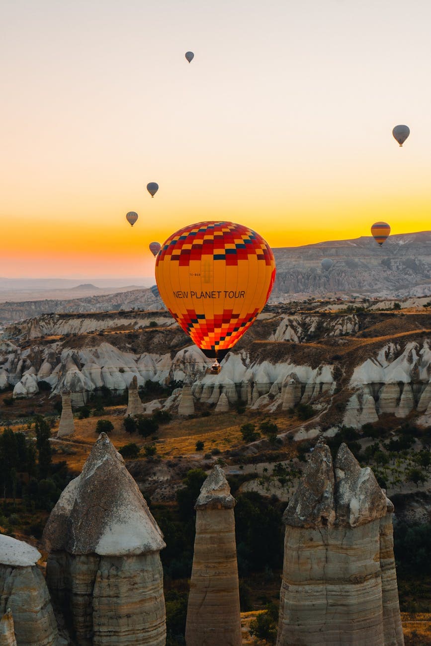 Balloon flight over Göreme