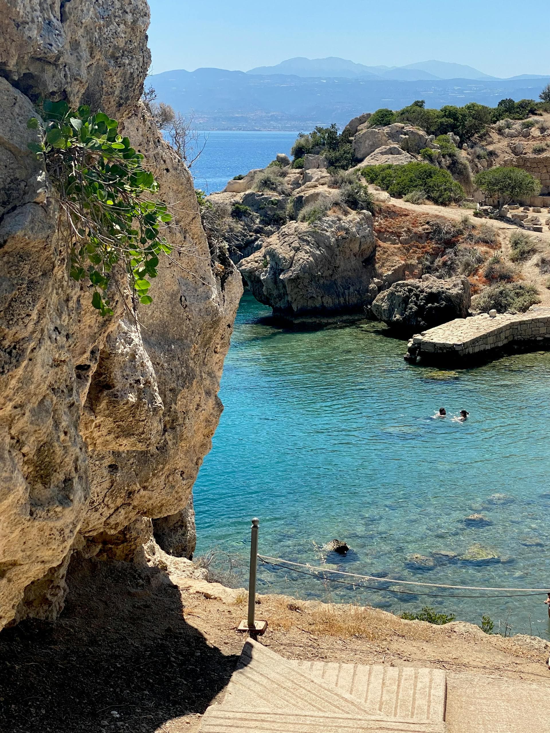 A morning swim at Ayayorgi