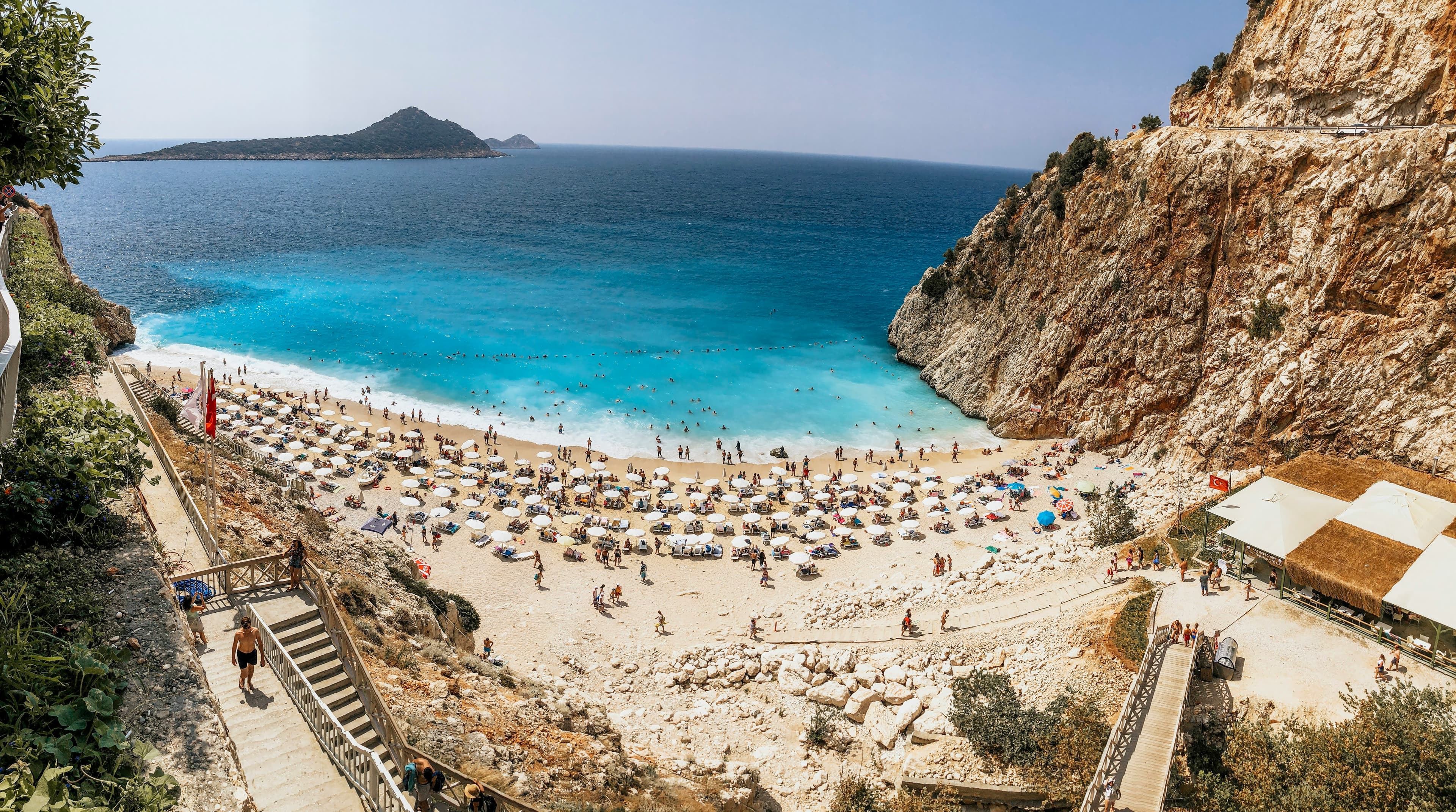 Panorama of the Alanya seafront