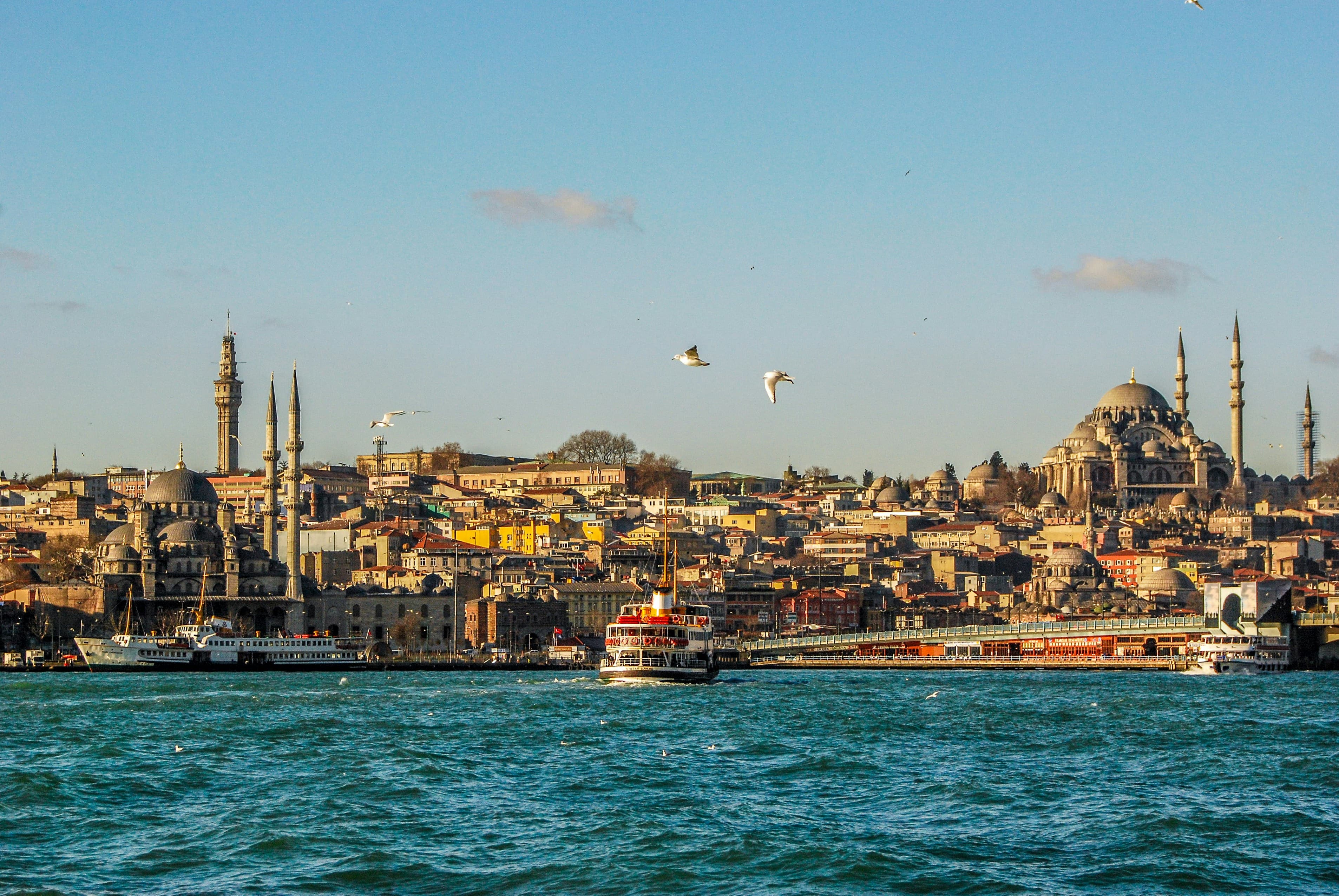 boğaz · vapurlar ve camiler